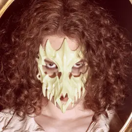 Dödskalle Självlysande Mask