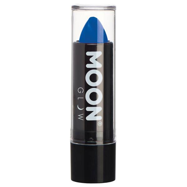 Moon Glow Neon UV Läppstift Intensiv Blå