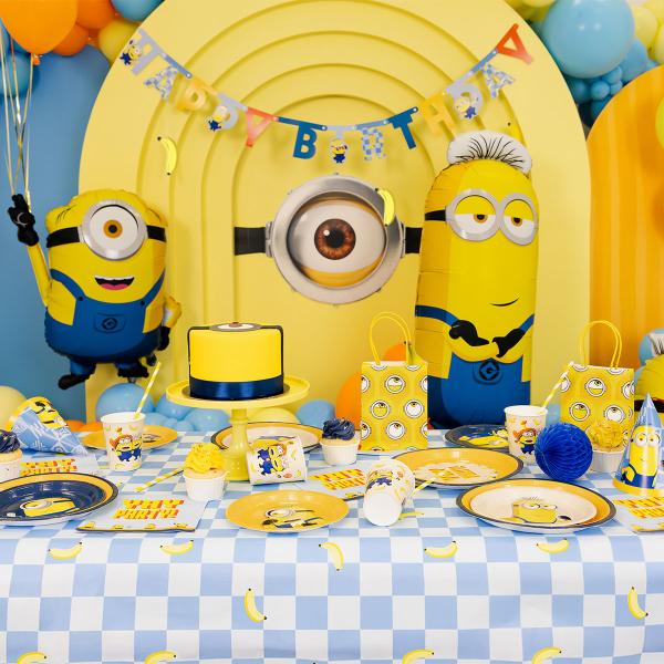 Minions Presentpåsar 12 x 6 x 16 cm 6-pack