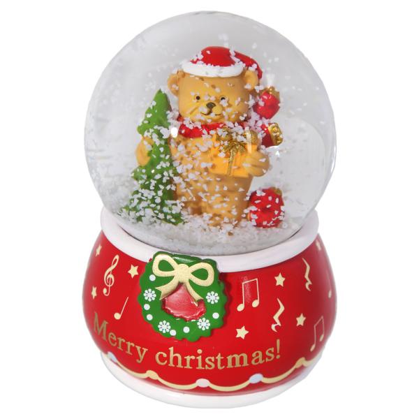 Snöglob med Julfigur Merry Christmas