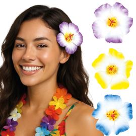 H&aring;rkl&auml;mmor med Hawaiiblommor