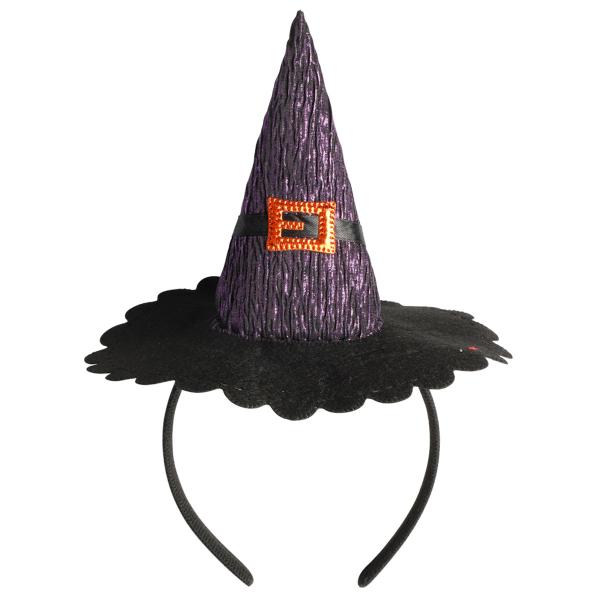 Diadem med Häxhatt Lila