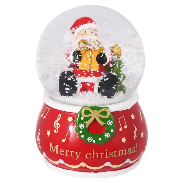Snöglob med Julfigur Merry Christmas
