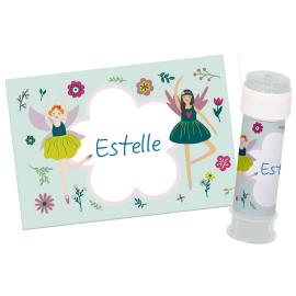 Stickers till S&aring;pbubblor Fabulous Fairy 6-pack