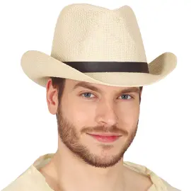 Cowboyhatt Ljusbeige