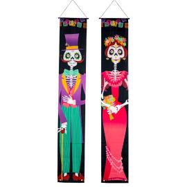 H&auml;ngande Banderoller Day of the Dead