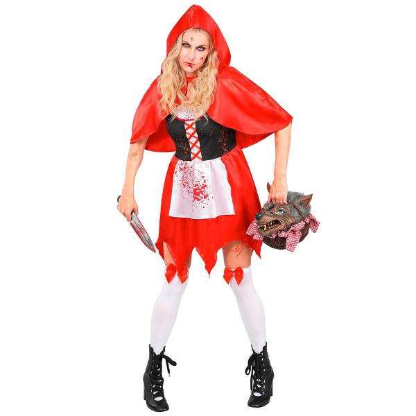 Maskeraddräkt Zombie Rödluvan