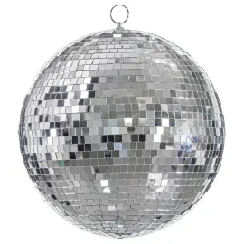 Hängande Discokula Silver 30 cm