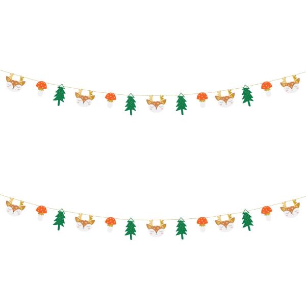 Girlang Winter Forest DIY