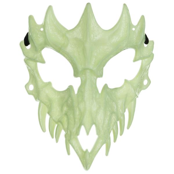 Dödskalle Självlysande Mask
