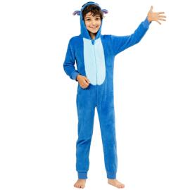 Stitch Dr&auml;kt Bl&aring; Barn 10-12 &aring;r 146 cm