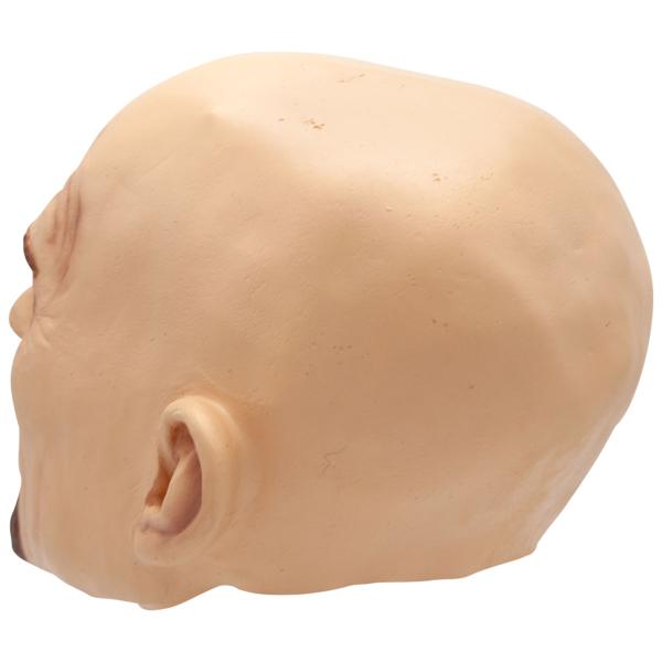 Latexmask Skallig Man med Skägg