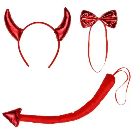 Maskeradset Dj&auml;vul R&ouml;d