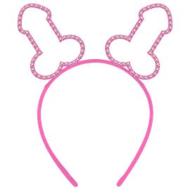Diadem med Penisar Rosa