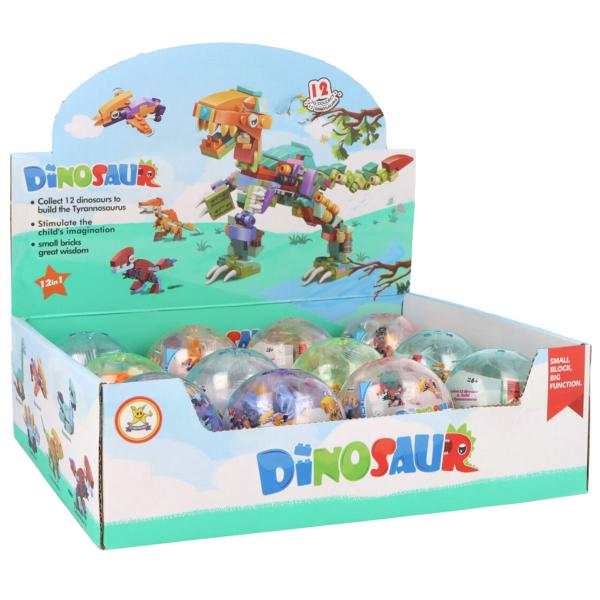 Byggklossar Dinosaurie i Kapsel 6+ år