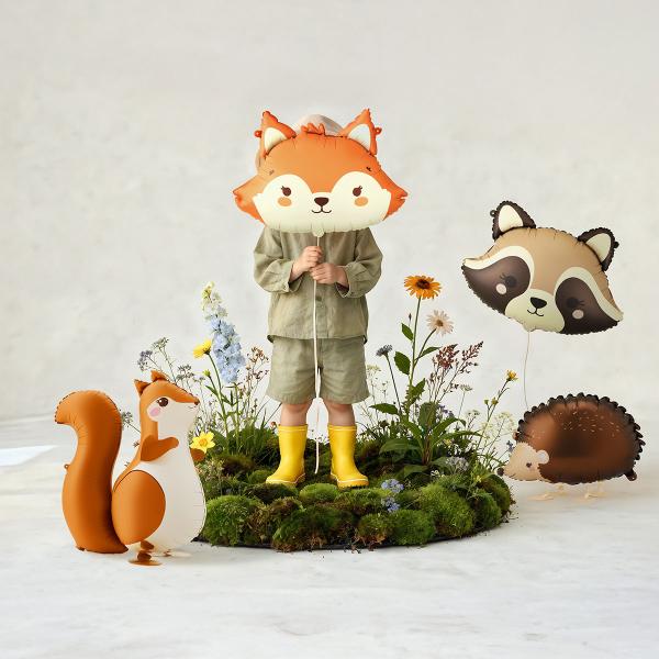 Folieballong Ekorre Airwalker 51 x 59 cm