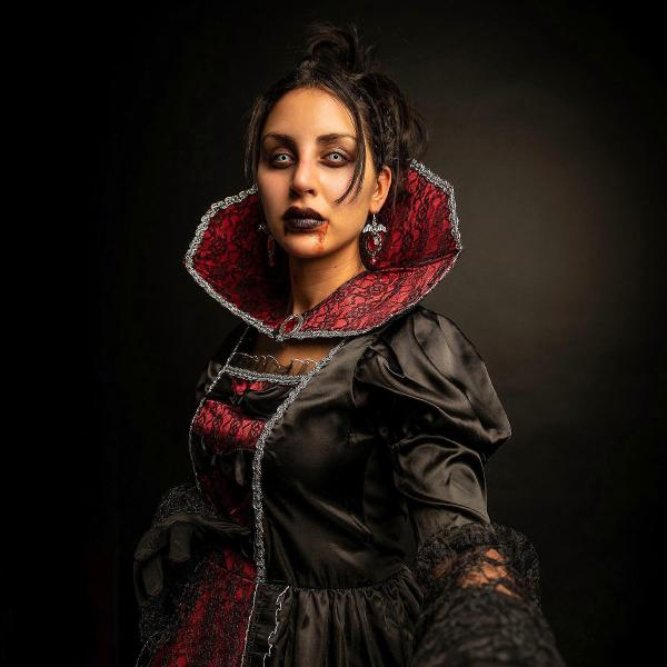 Vampiress Vampyrklänning Deluxe