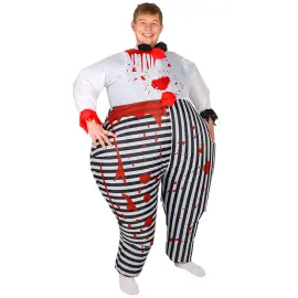 Uppbl&aring;sbar Maskeraddr&auml;kt Clown