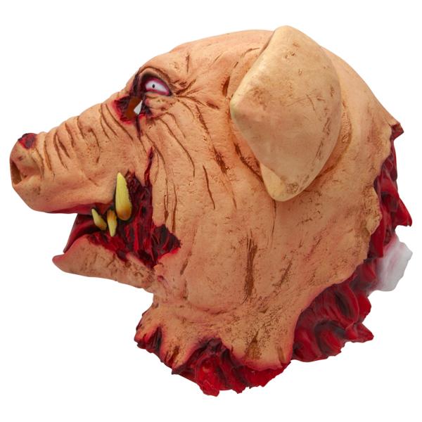 Latexmask Slaktad Gris