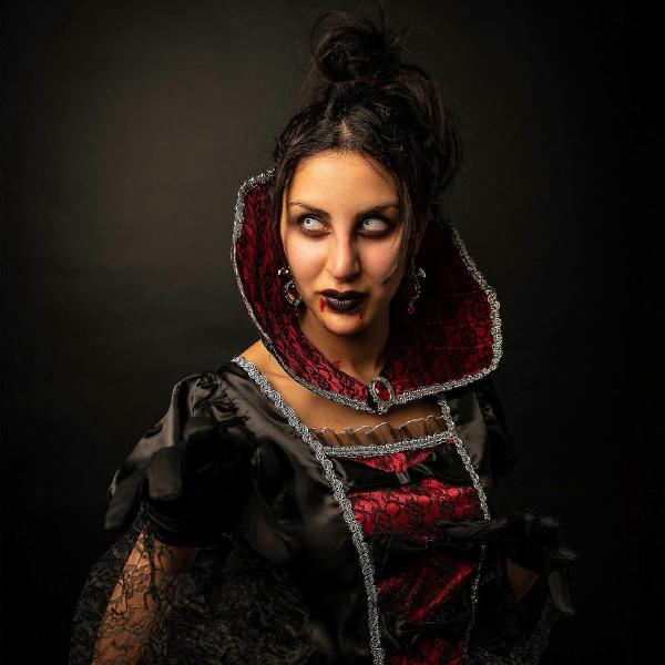 Vampiress Vampyrklänning Deluxe