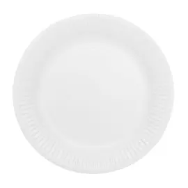 Papperstallrikar Vit 18 cm 8-pack