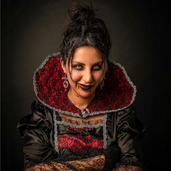 Vampiress Vampyrklänning Deluxe