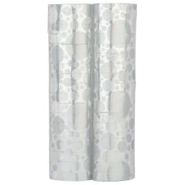 Serpentiner med Prickar Silver 2-Pack