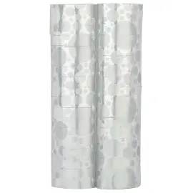 Serpentiner med Prickar Silver 2-Pack