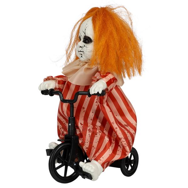 Animerad Docka på Cykel Prop