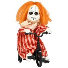 Animerad Docka p&aring; Cykel Prop