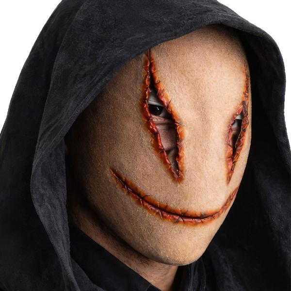 Skräckmask med Sydd Mun