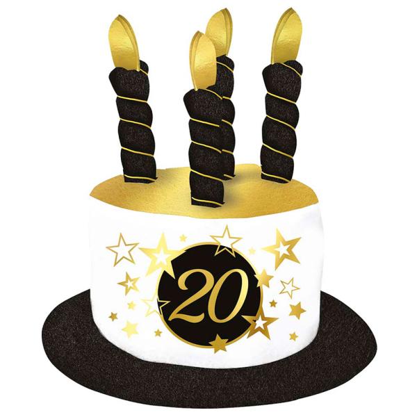 Födelsedagshatt 20 år
