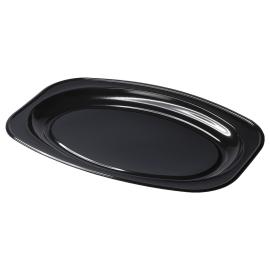 Ovala Uppläggningsfat Svart 32x24 cm 5-pack