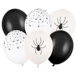 Latexballonger Spindlar Blandade Färger