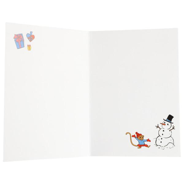 Julkort Pippi Långstrump