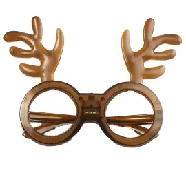 LED Glas&ouml;gon med Renhorn