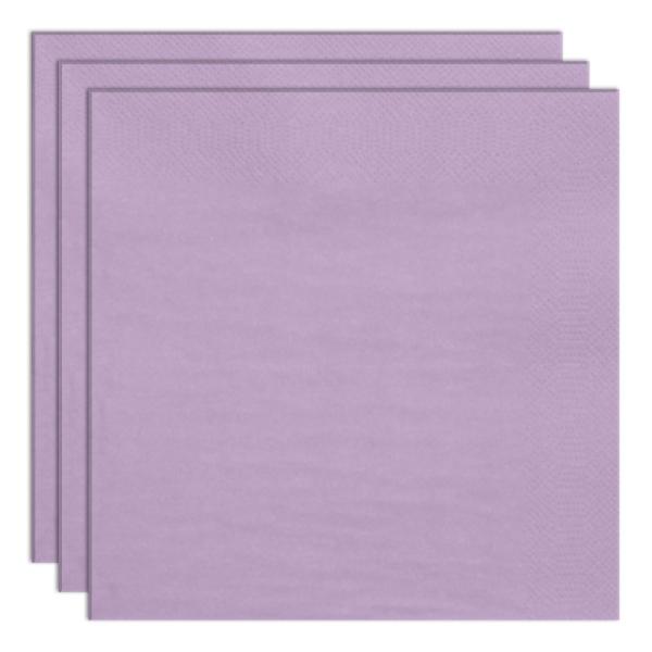 Engångsservetter Lavendel 24 cm 20-pack