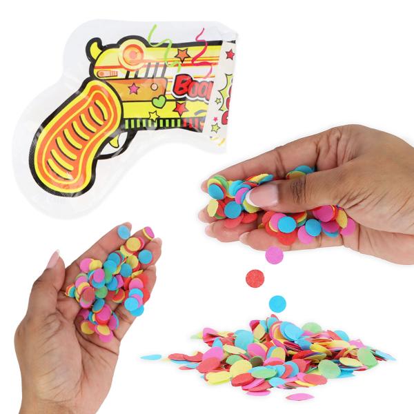 Självuppblåsande Konfettipistol
