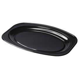 Ovala Uppläggningsfat Svart 45x30 cm 5-pack