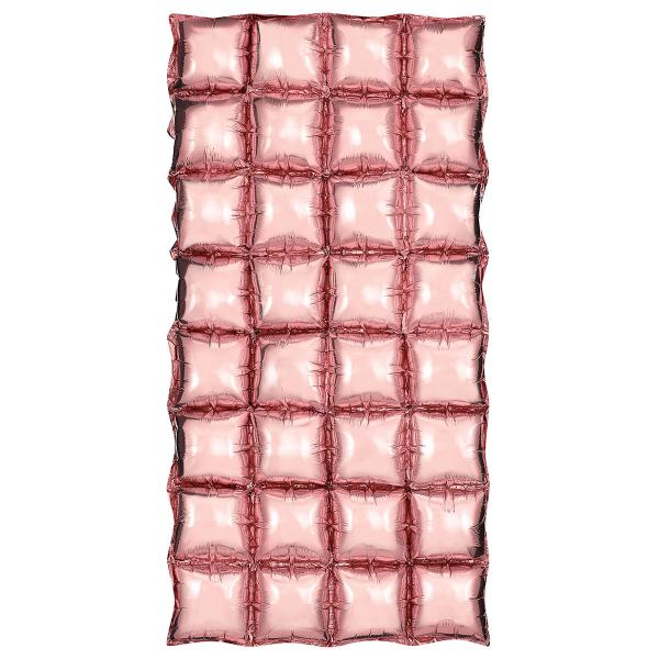 Folie Ballongvägg Roséguld