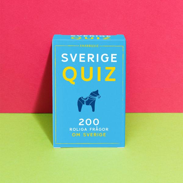 Sverigequiz Frågekort