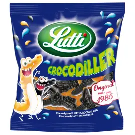 Lutti Crocodiller Godispåse 100g