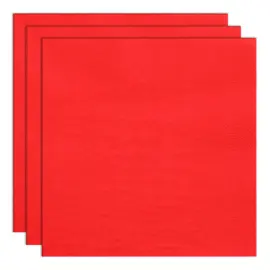 Engångsservetter Röd 24 cm 20-pack