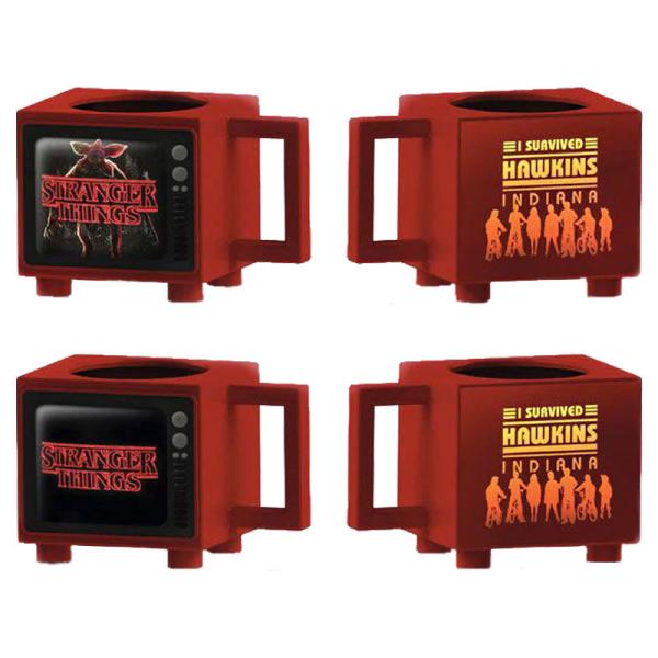 Värmeskiftande Mugg Stranger Things Retro-TV