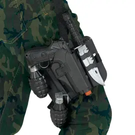 Milit&auml;rset med L&aring;tsasvapen & Benh&ouml;lster