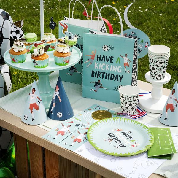 Cupcake Set Fotbollskalas 12-pack