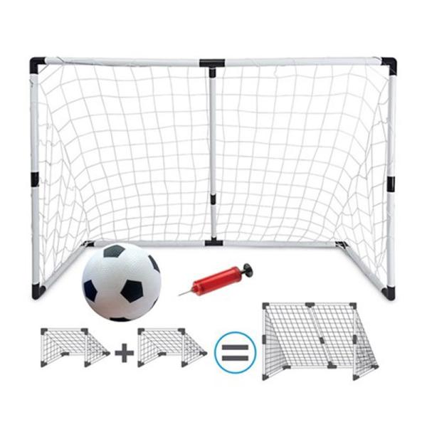 2-in-1 Fotbollsmål Set