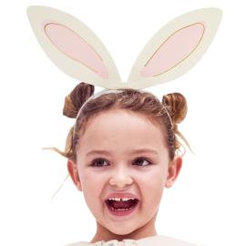 Diadem med Kanin&ouml;ron 4-pack