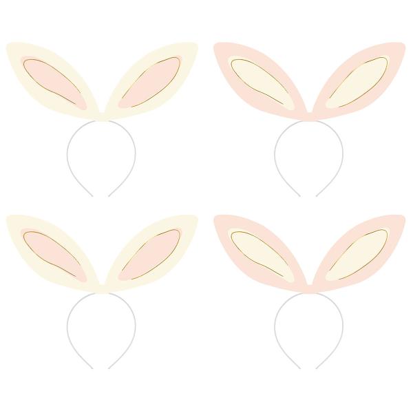 Diadem med Kaninöron 4-pack