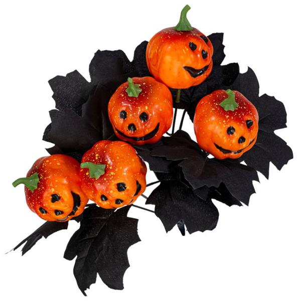 Halloween Bukett Pumpor & Blad